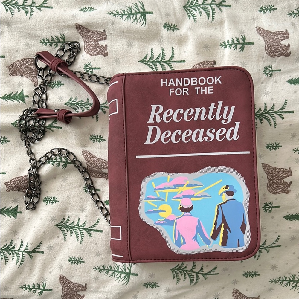 Handbook for the Recently Deceased Clutch Bag